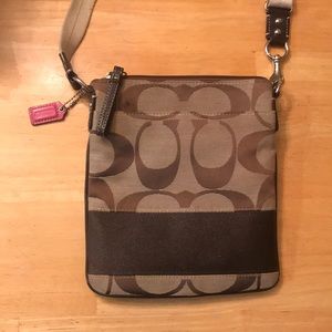 Brown Coach Crossbody